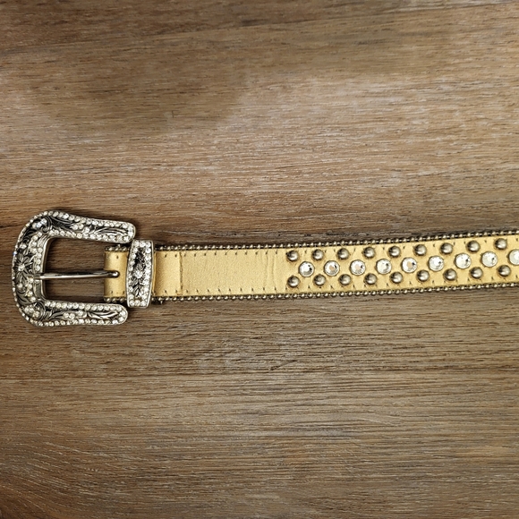 Christine Alexander Western Bling Belt Size Medium - Picture 5 of 9